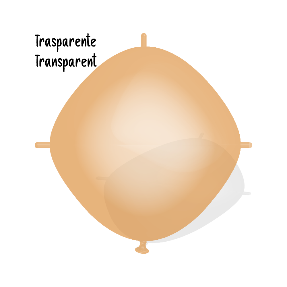 BWS 24x24" Squareloon Figurenballon | Kristall - nastila balloons