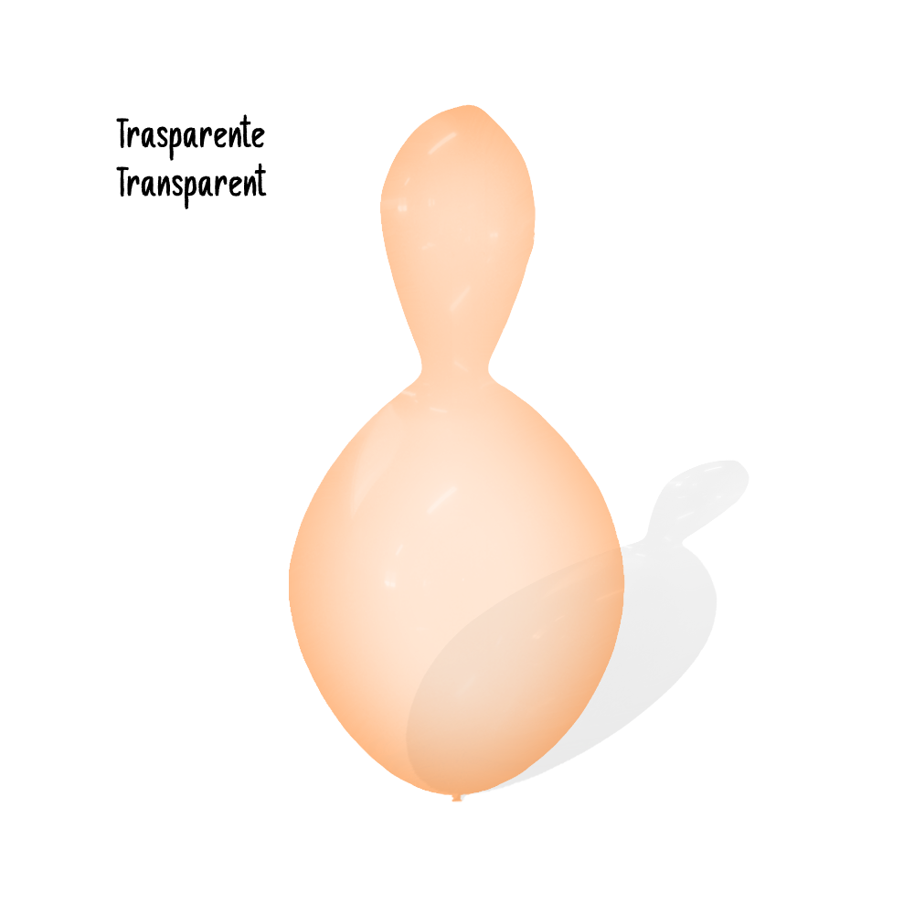 BWS 60" giant skittle figure balloon | crystal
