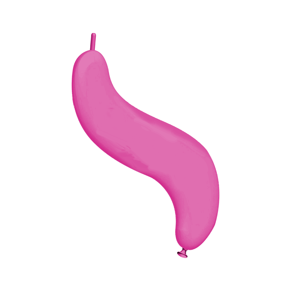 BWS 44" Wave Figurenballon | Pastell & Kristall - nastila balloons