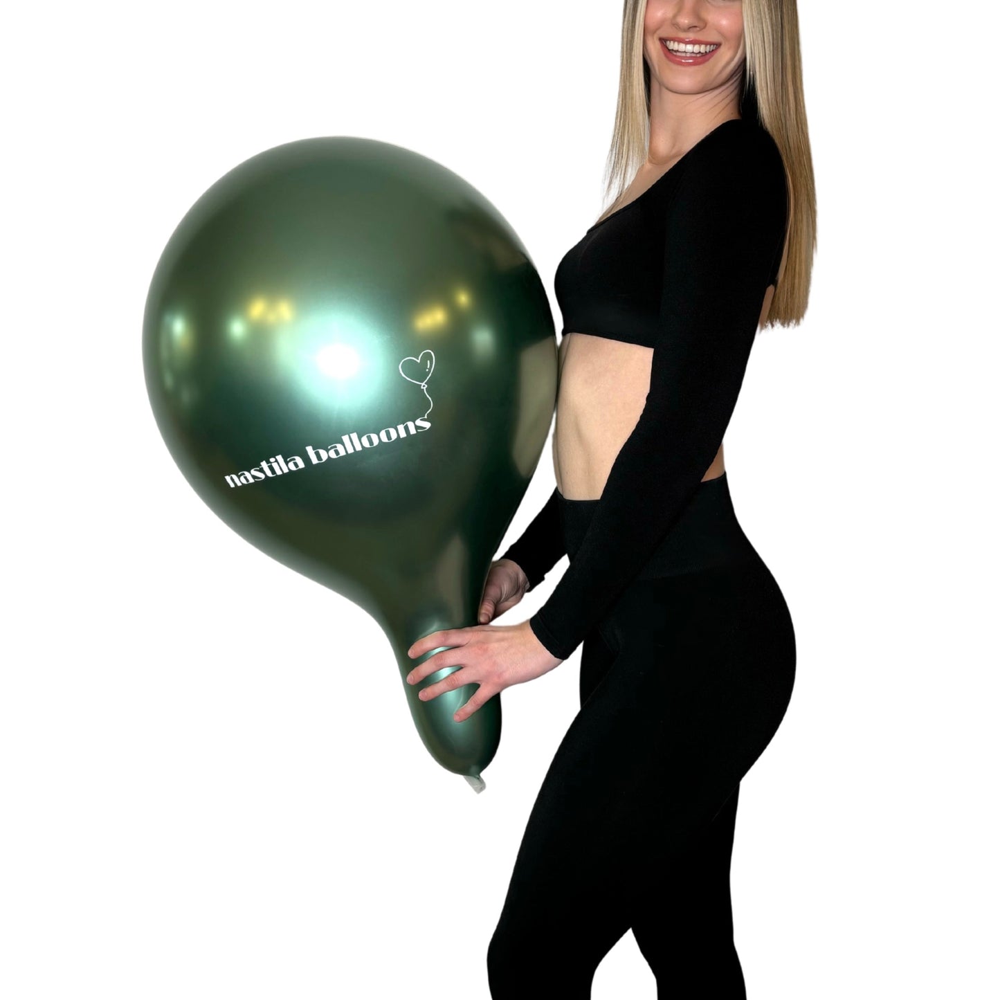nastila balloons x BELBAL 17" Rundballon | Glossy Metallic - nastila balloons