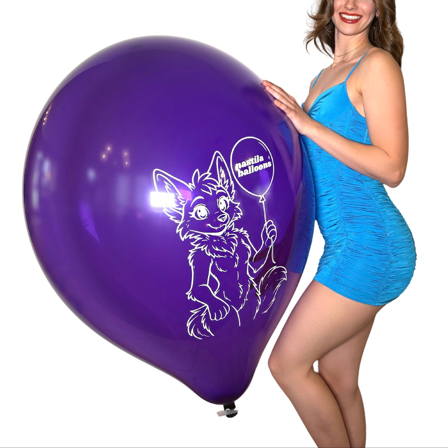 nastila balloons x BELBAL 24" Rundballon | Furry Girl