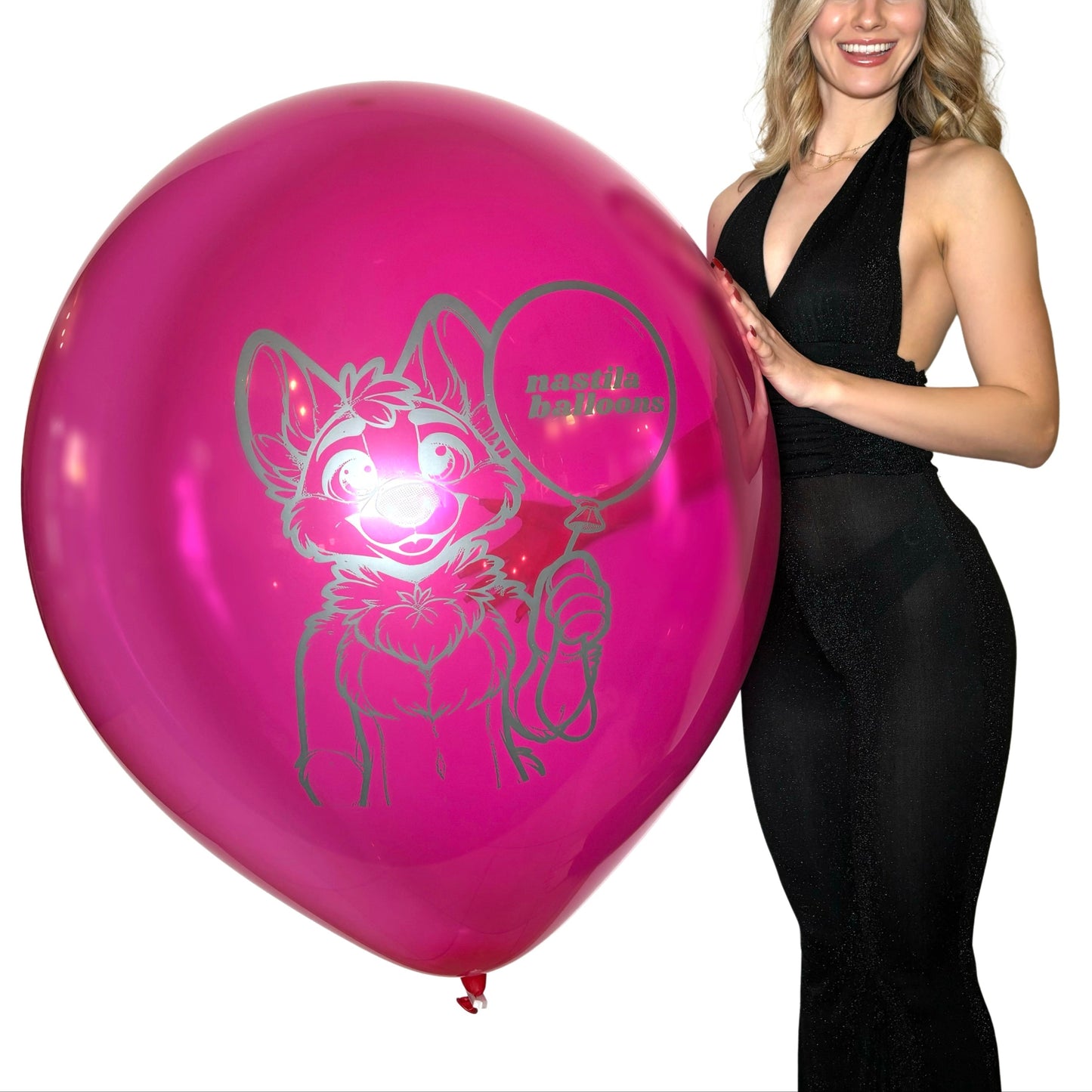 nastila balloons x BELBAL 24" Rundballon | Furry - nastila balloons
