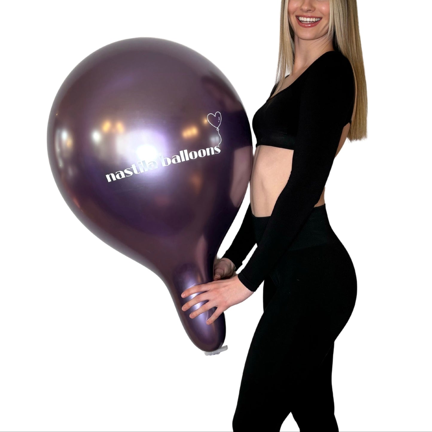 nastila balloons x BELBAL 17" Rundballon | Glossy Metallic - nastila balloons