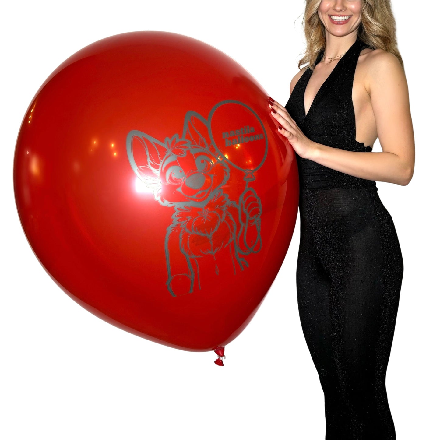 nastila balloons x BELBAL 24" Rundballon | Furry - nastila balloons