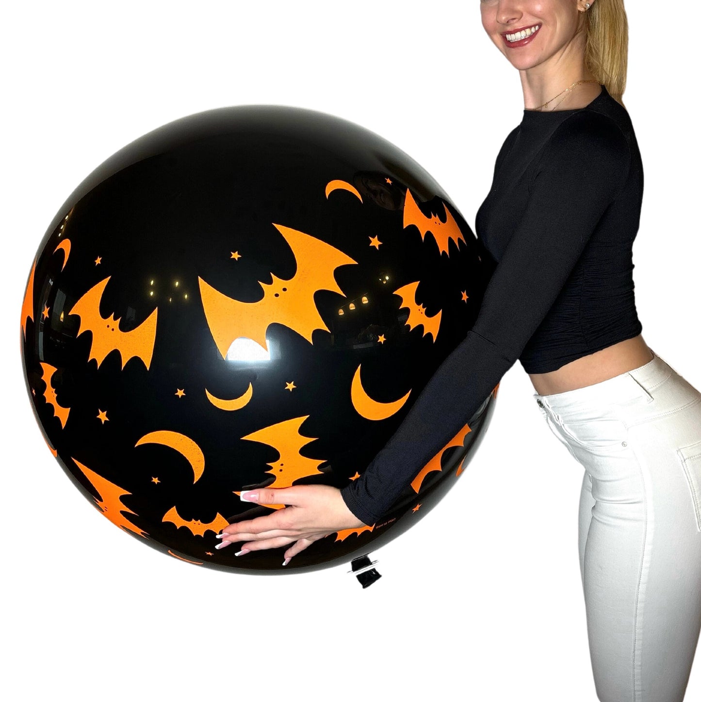 QUALATEX 36" Rundballon | Flying Bats - nastila balloons