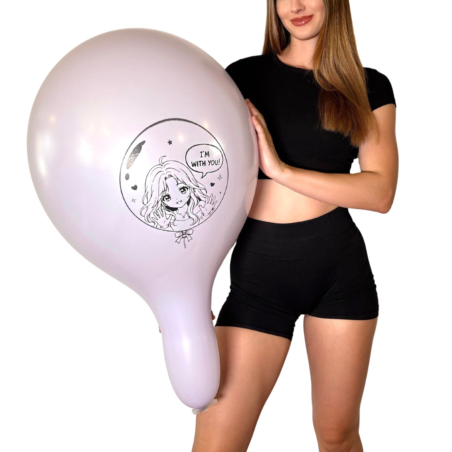 nastila balloons x BELBAL 17" Rundballon | I'm with you!