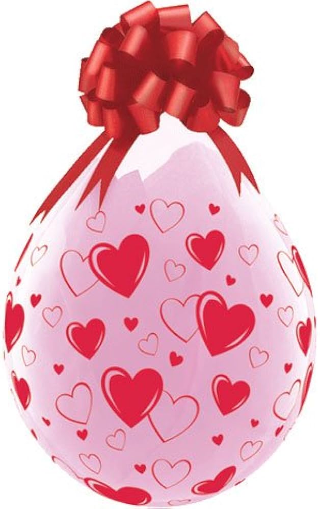 QUALATEX 18" Stuffer Rundballon | Kristall klar printed - nastila balloons