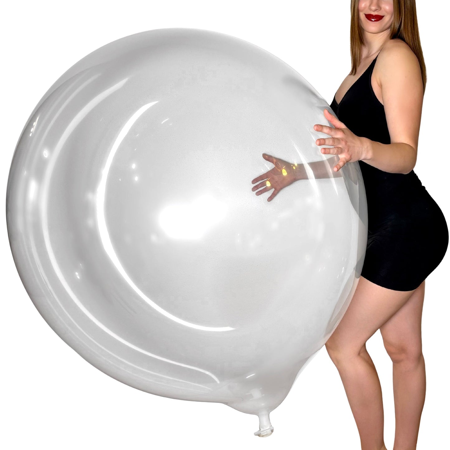 KALISAN 36" Rundballon | Kristall klar - nastila balloons