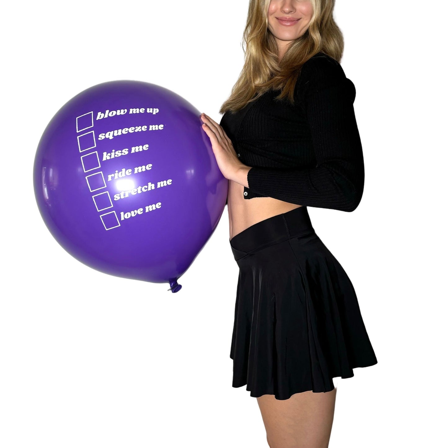 nastila balloons x CATTEX 19" round balloon 2-sided | do what I want!