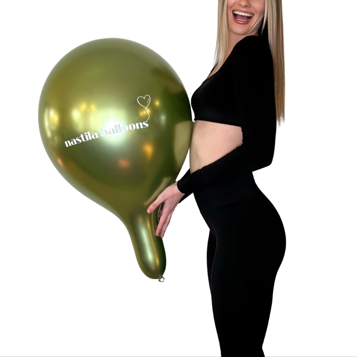 nastila balloons x BELBAL 17" Rundballon | Glossy Metallic - nastila balloons