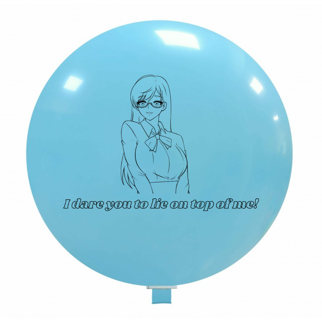 nastila balloons x CATTEX 32" Rundballon | I dare you! - nastila balloons