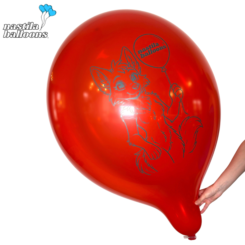 nastila balloons x BELBAL 24" Rundballon | Furry Girl