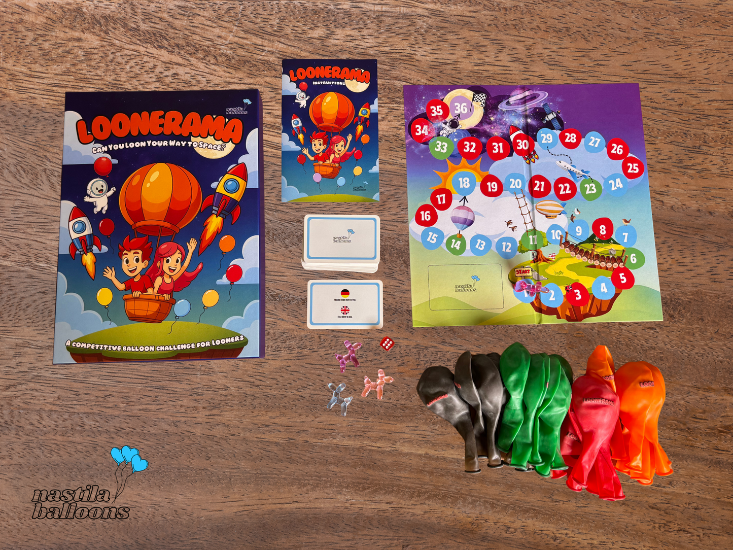 Loonerama - the balloon board game 🎲 🎈