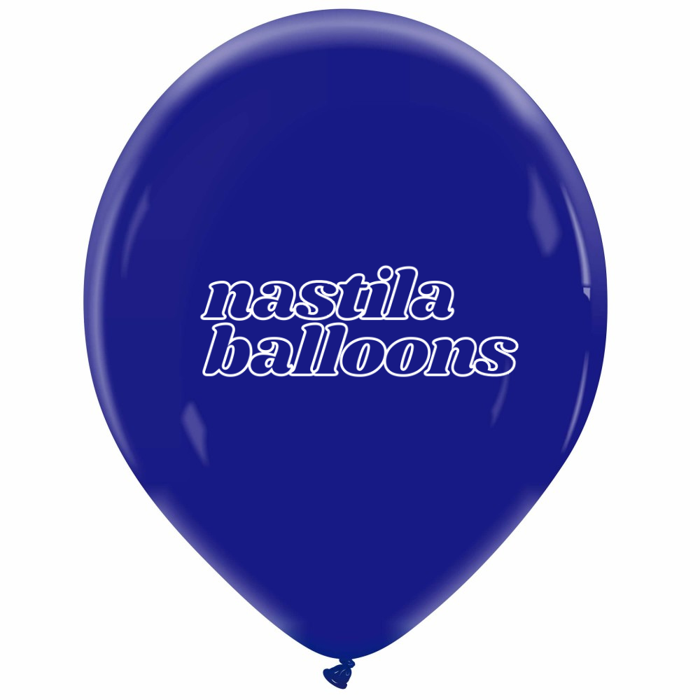 nastila balloons x BELBAL 14" Rundballon | Kristall - nastila balloons