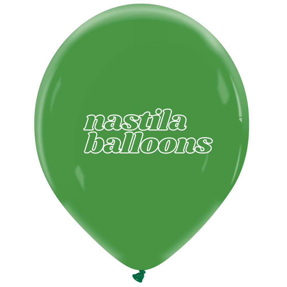 nastila balloons x BELBAL 14" Rundballon | Kristall - nastila balloons