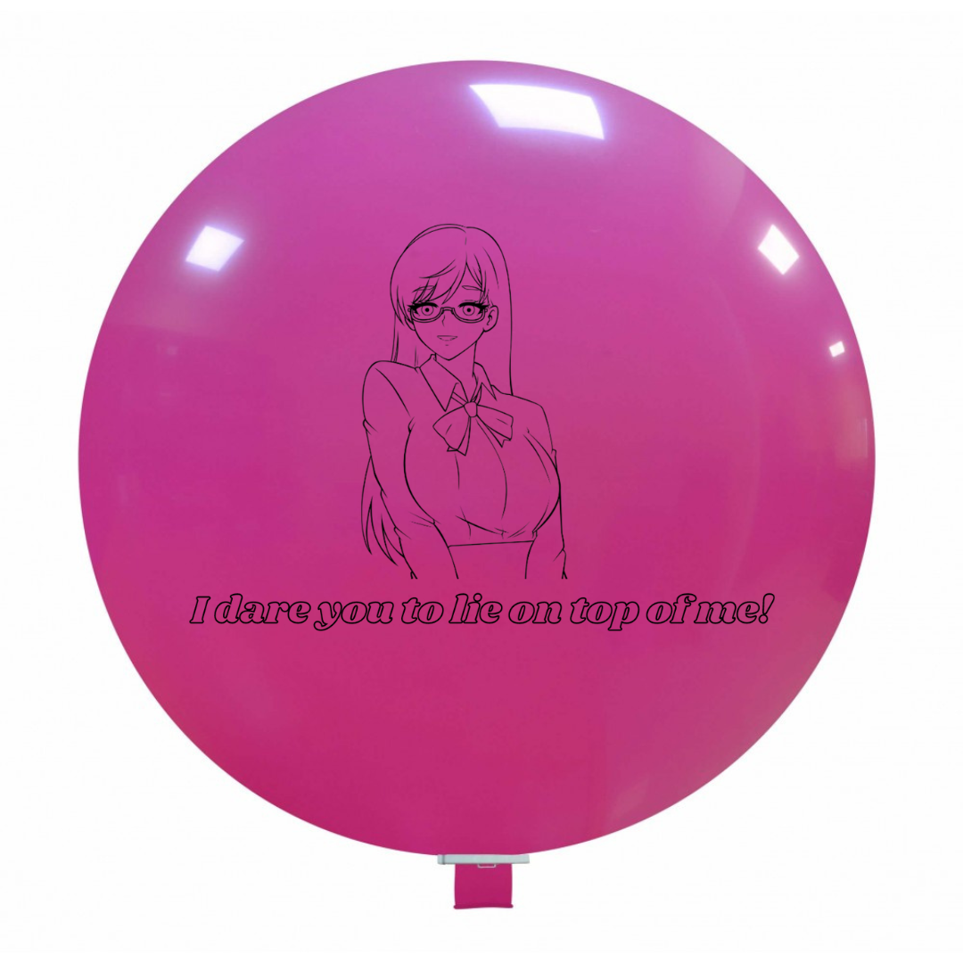 nastila balloons x CATTEX 32" Rundballon | I dare you! - nastila balloons