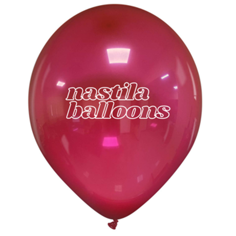 nastila balloons x BELBAL 14" Rundballon | Kristall - nastila balloons