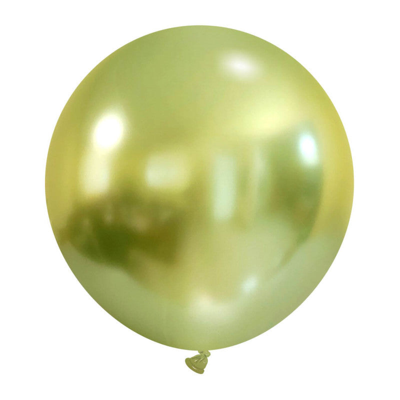 BELBAL 24" round balloon | glossy metallic