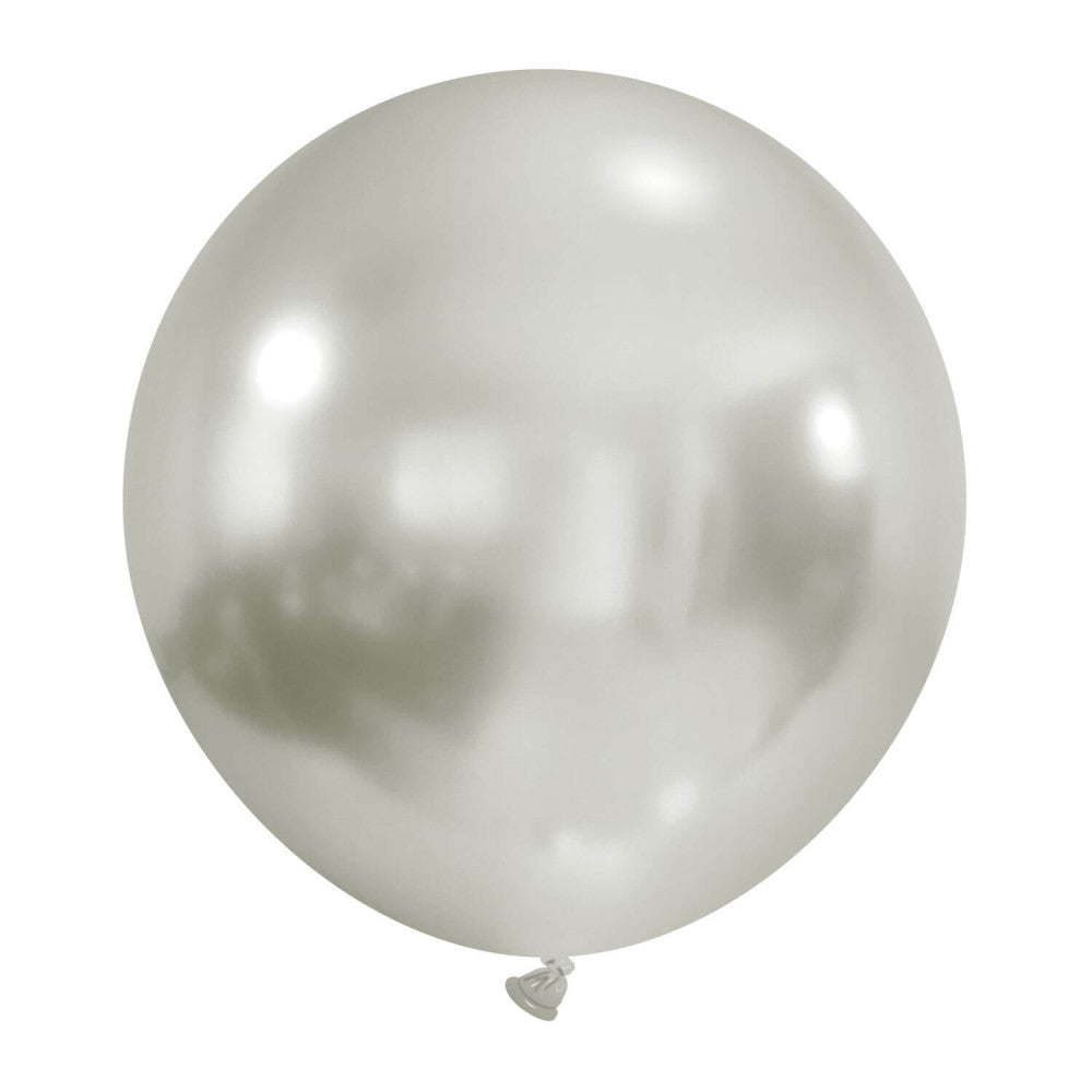 BELBAL 24" round balloon | glossy metallic