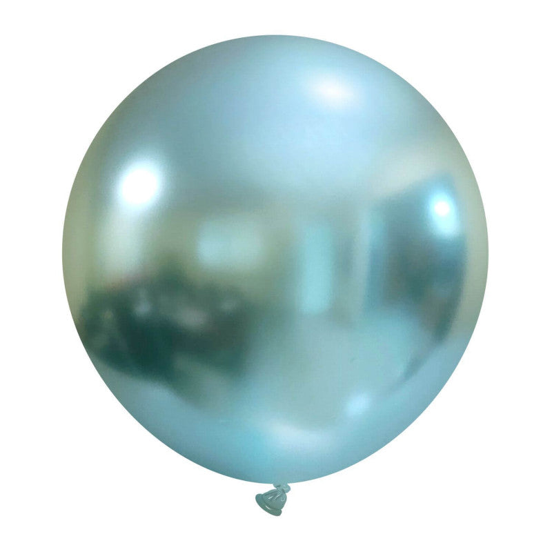 BELBAL 24" round balloon | glossy metallic