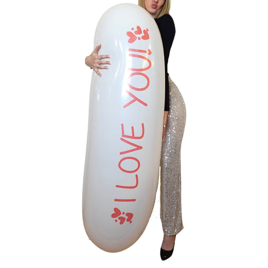 CATTEX 67" Zeppelinballon GL500 | I Love You - nastila balloons