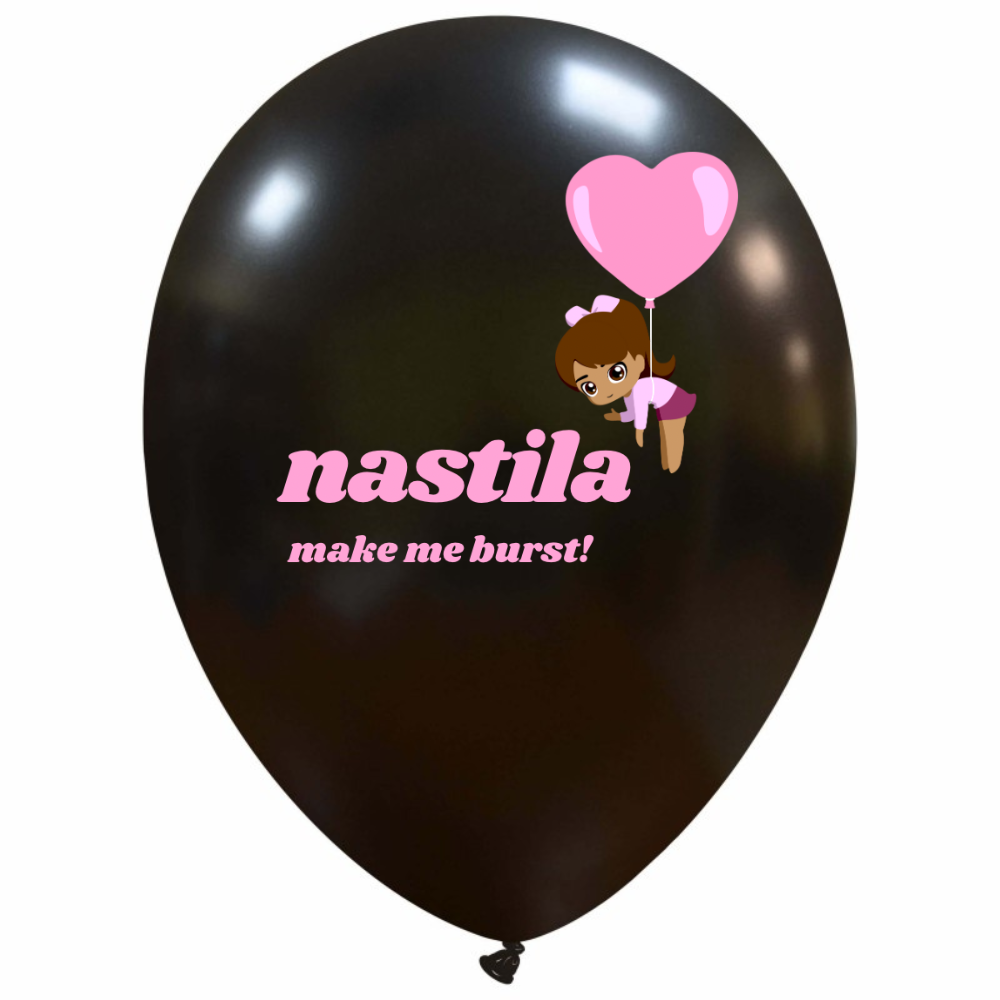 nastila balloons x BELBAL 14" Rundballon | make me burst! - nastila balloons