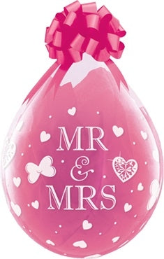 QUALATEX 18" Stuffer Rundballon | Kristall klar printed - nastila balloons
