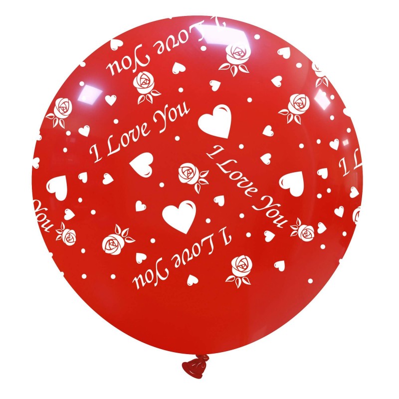 CATTEX 32" Rundballon | I Love You - nastila balloons