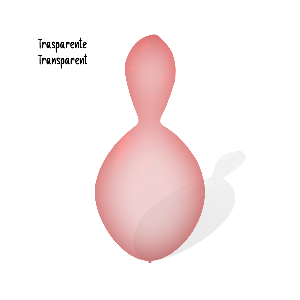 BWS 60" giant skittle figure balloon | crystal