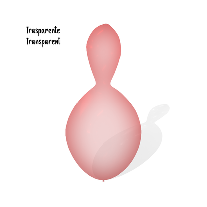 BWS 60" giant skittle figure balloon | crystal