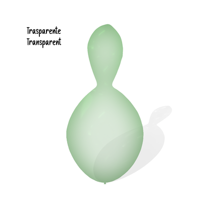 BWS 60" giant skittle figure balloon | crystal