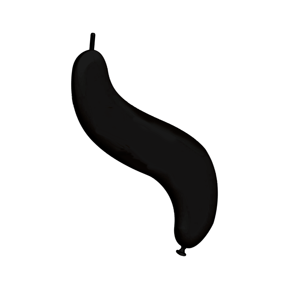 BWS 44" Wave Figurenballon | Pastell & Kristall - nastila balloons