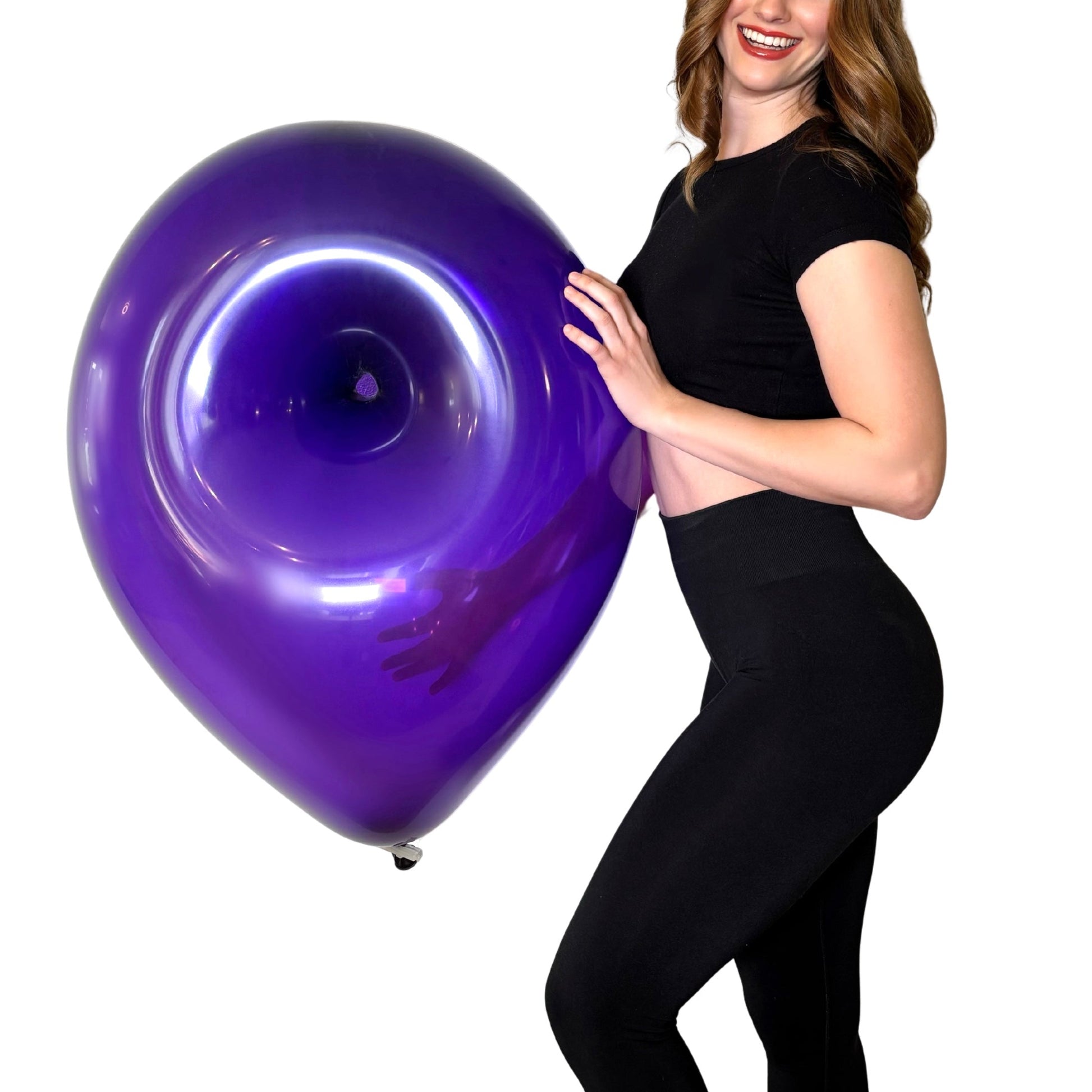 BELBAL 24" Rundballon Mod | Handmade Donut M - nastila balloons