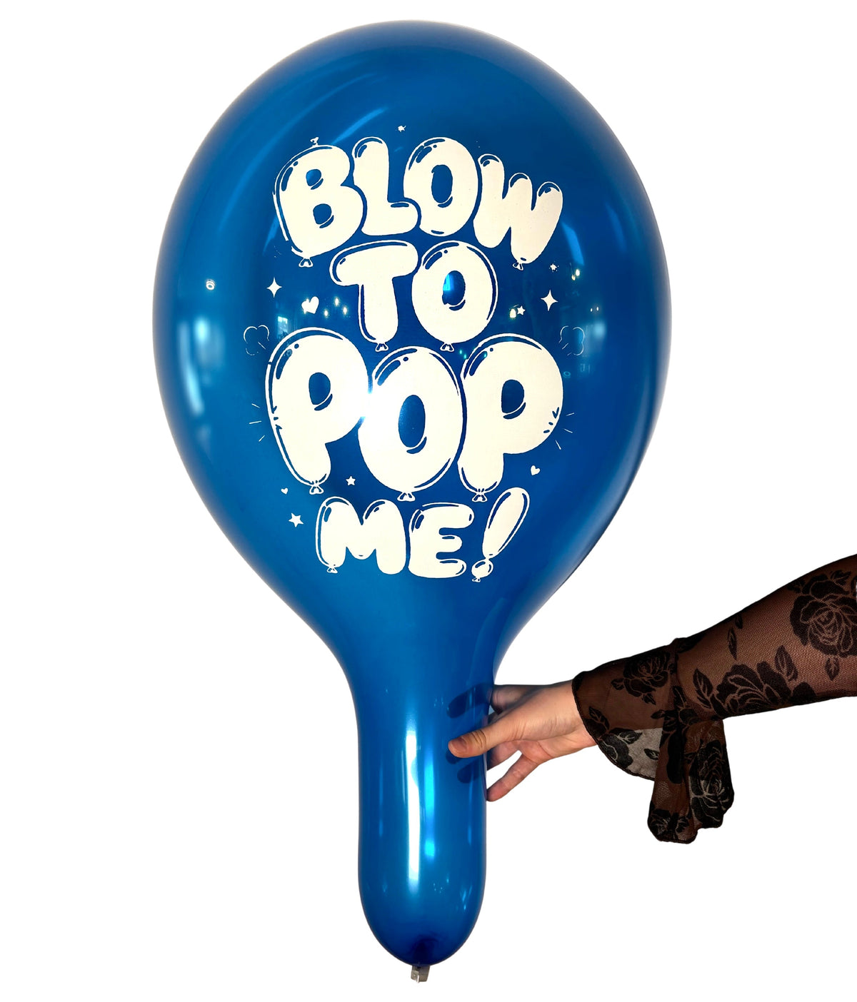 nastila balloons x TUFTEX 17" Rundballon | Blow to pop me!