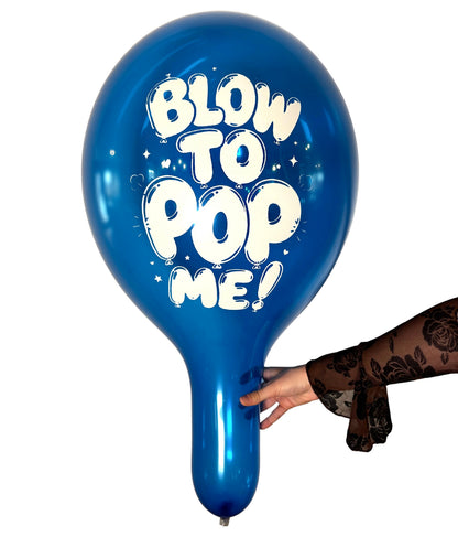 nastila balloons x TUFTEX 17" Rundballon | Blow to pop me!