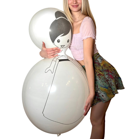 CATTEX 59" Doll Figurenballon | printed Collection - nastila balloons