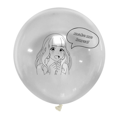 nastila balloons x CATTEX 24" round balloon | anime girl