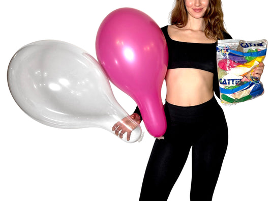 CATTEX 14" Rundballon | Pastell Mix 50 Stück - nastila balloons