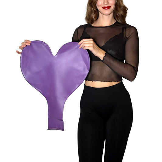 CATTEX 55" Herzballon | Pastell