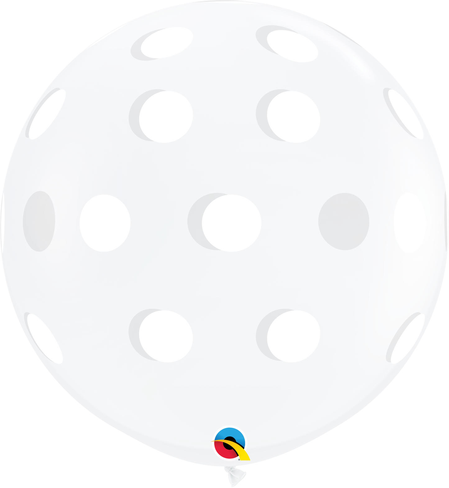 QUALATEX 36" Rundballon | Polka Dots - nastila balloons