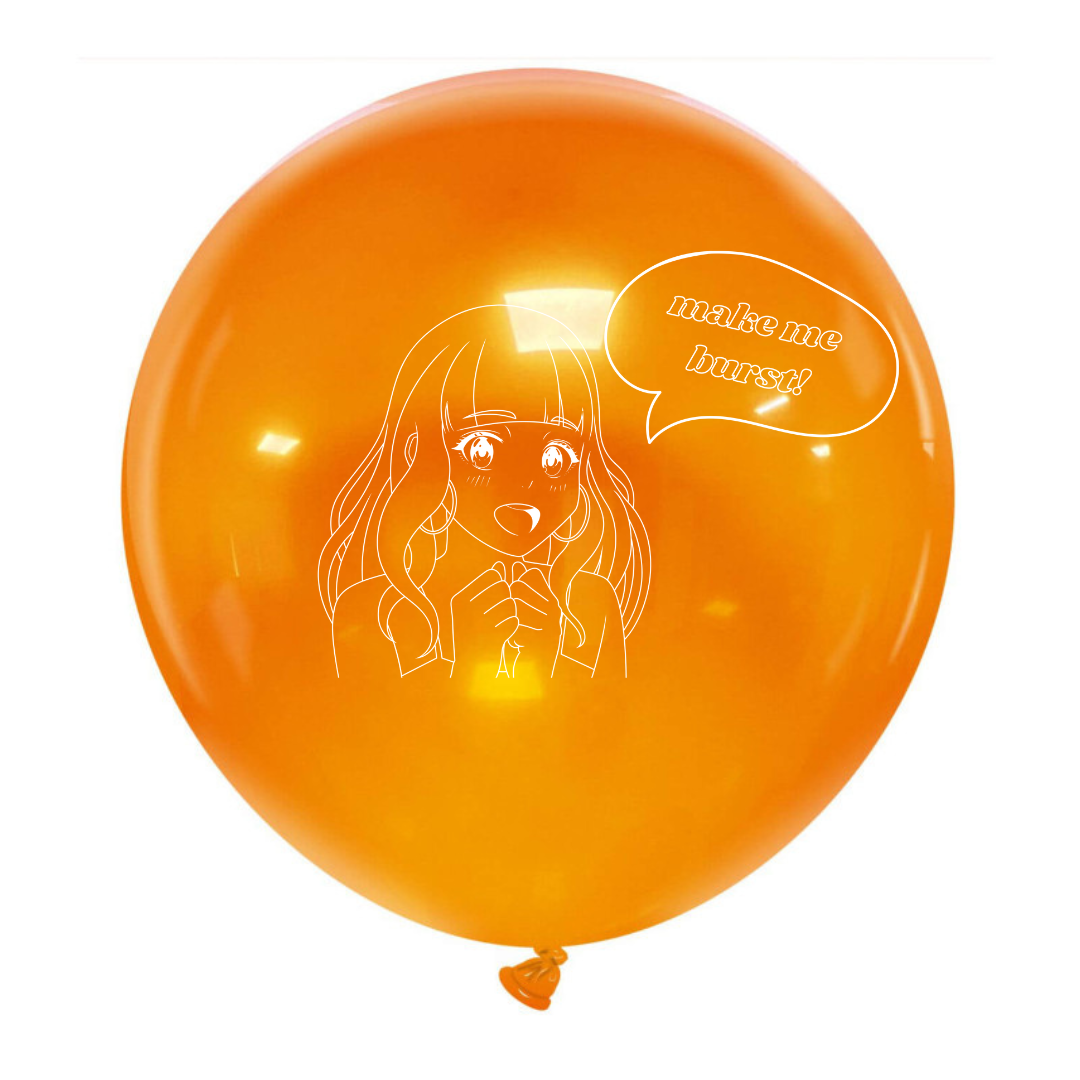 nastila balloons x CATTEX 24" round balloon | anime girl