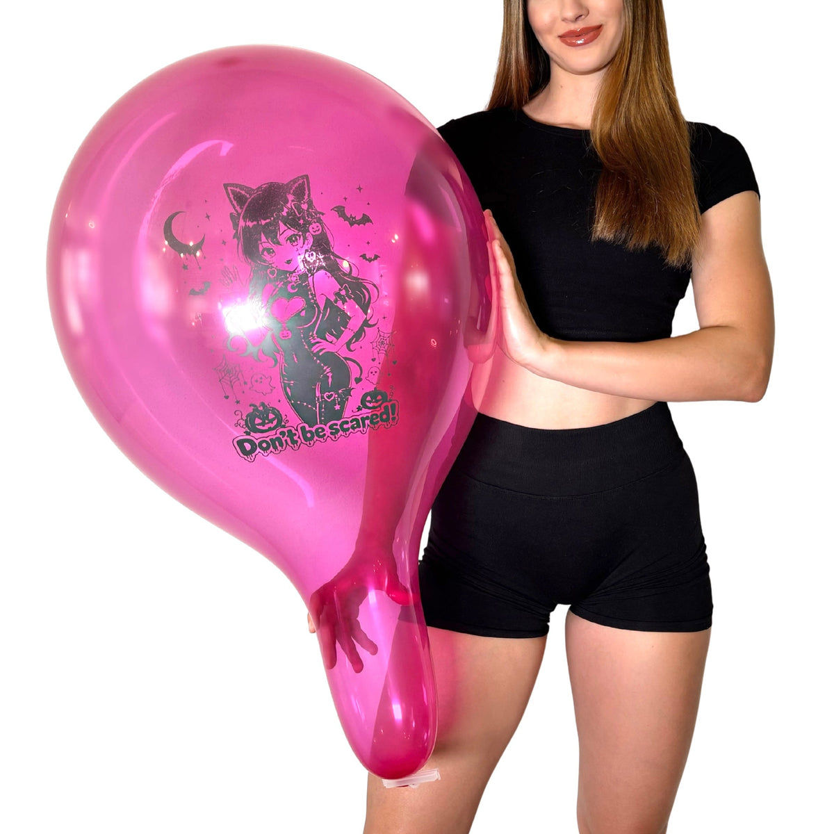 nastila balloons x BELBAL 17" Rundballon | Don't be scared!
