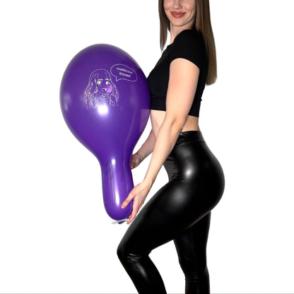 nastila balloons x BELBAL 14" round balloon | anime girl