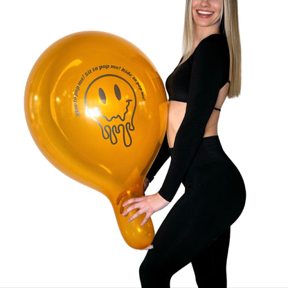 nastila balloons x BELBAL 17" round balloon | smiley