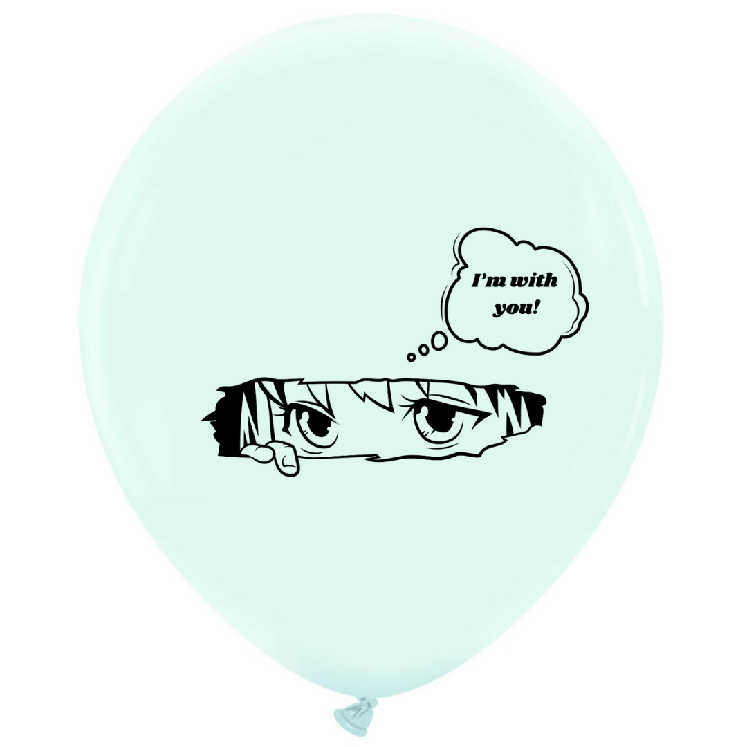 nastila balloons x CATTEX 18" Rundballon | I'm with you!