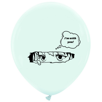 nastila balloons x CATTEX 18" round balloon | I'm with you!