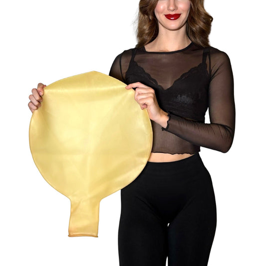 CATTEX 55" Rundballon | Kristall klar