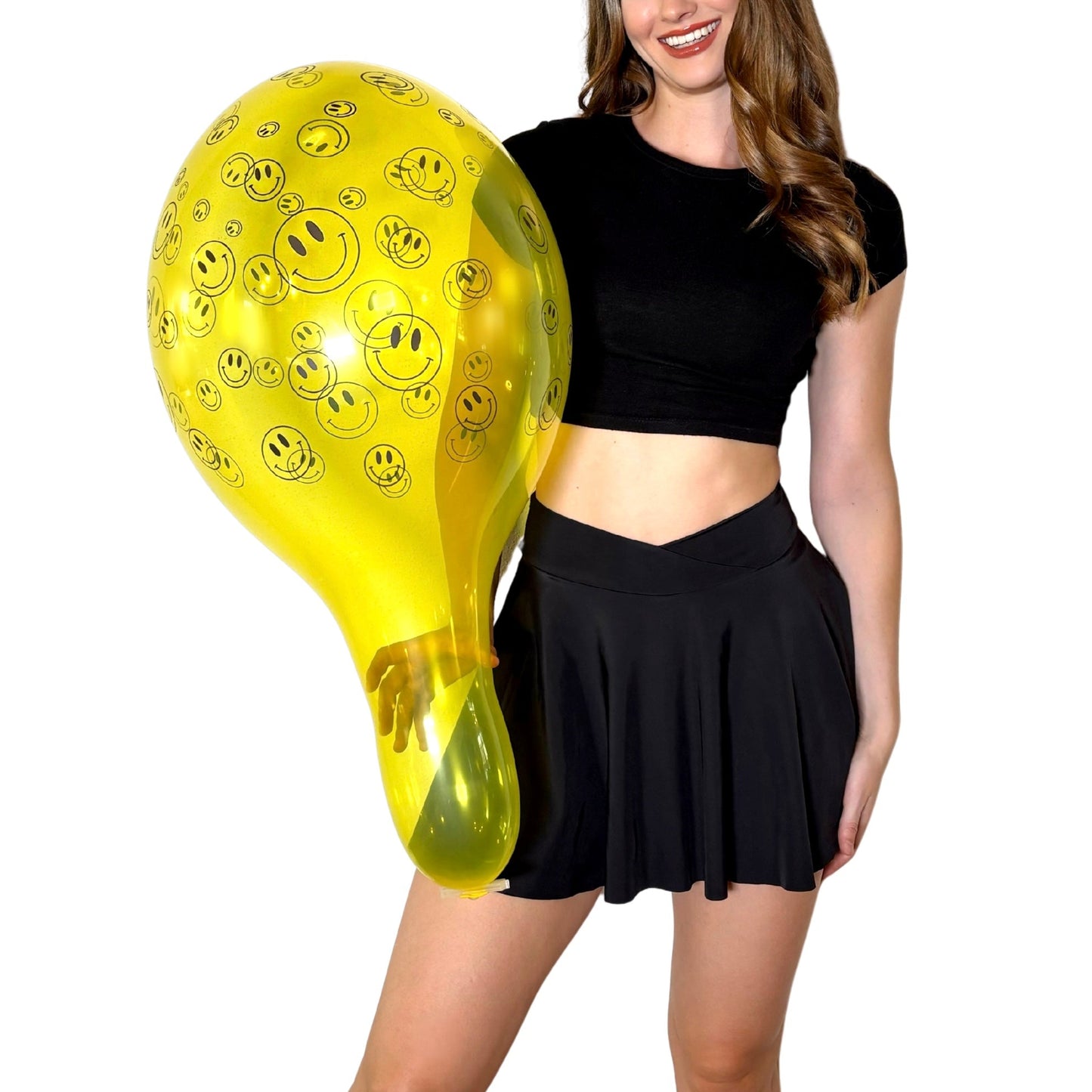 nastila balloons x BELBAL 14" round balloon | Smileys (all around)
