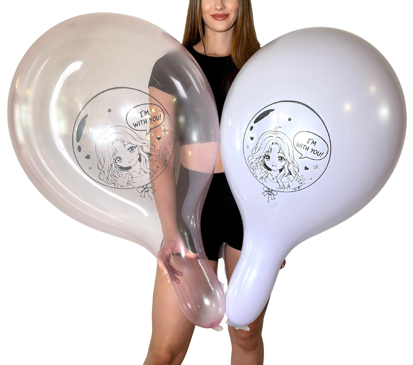 nastila balloons x BELBAL 17" Rundballon | I'm with you!