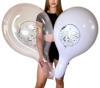 nastila balloons x BELBAL 17" Rundballon | I'm with you!